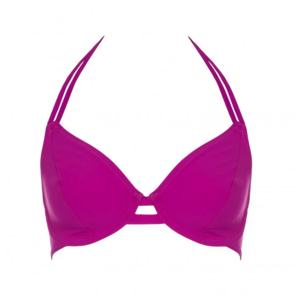 Fuchsia Triangle Bikini